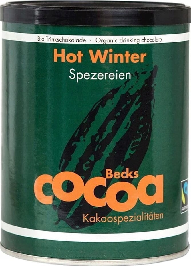 Čokoláda na pití Hot Winter Fair Trade Bezlepková Bio 250 g Becks Coco