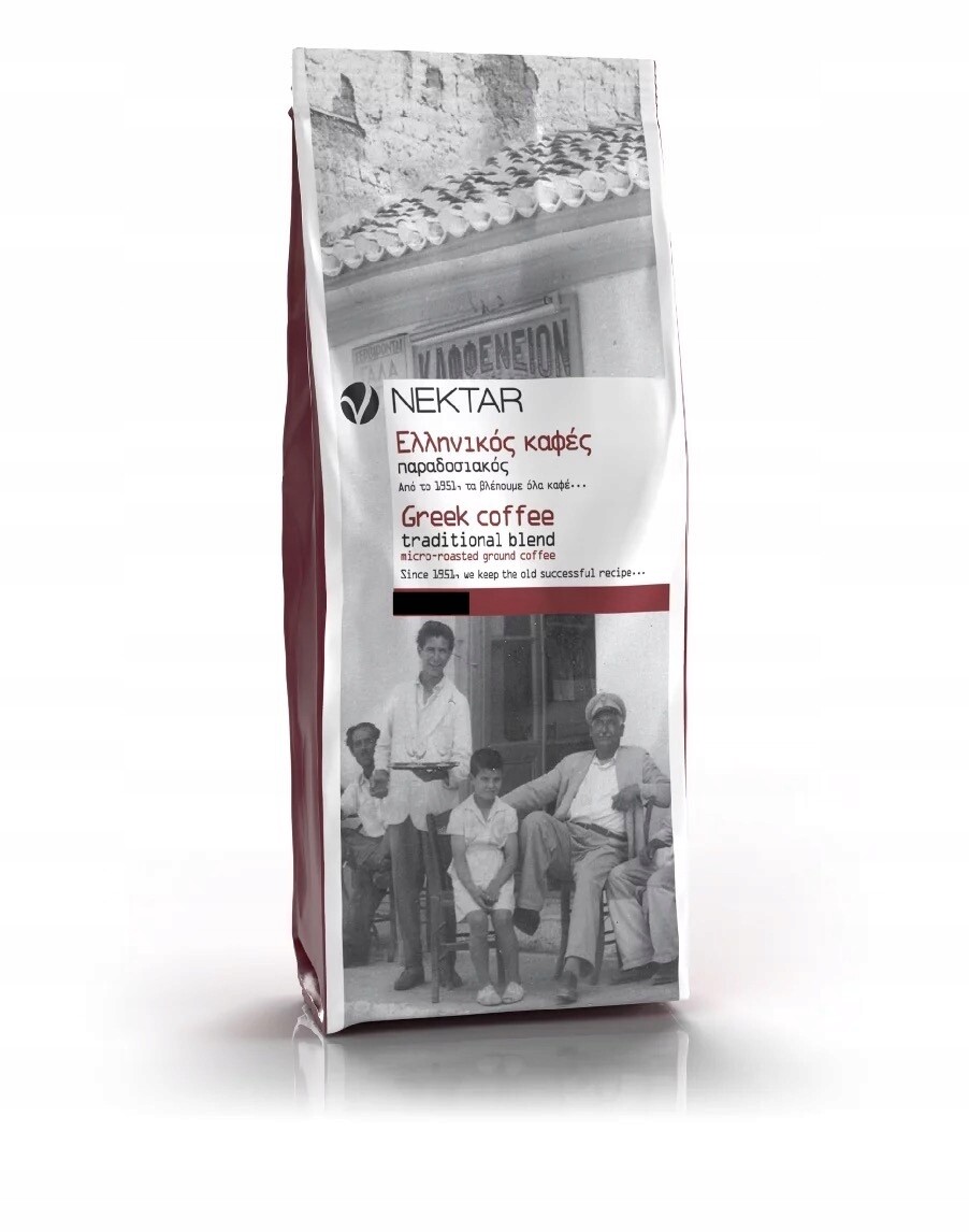 Řecká mletá káva Nektar 500 g – ideální pro Tygielka