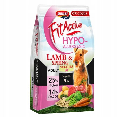 FitActive Premium Hypoallergenic jehněčí - 4 kg
