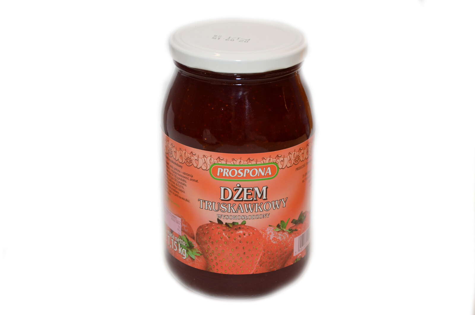 Prospona Jahodový Džem W/s 1,15 Kg