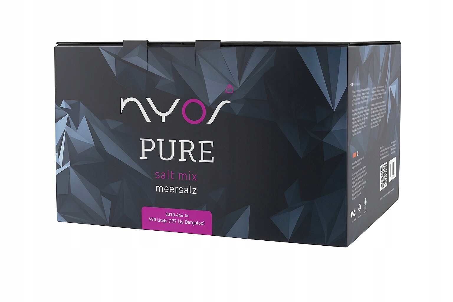 Nyos Pure Meersalz 20 kg Box Mořská sůl do akvária