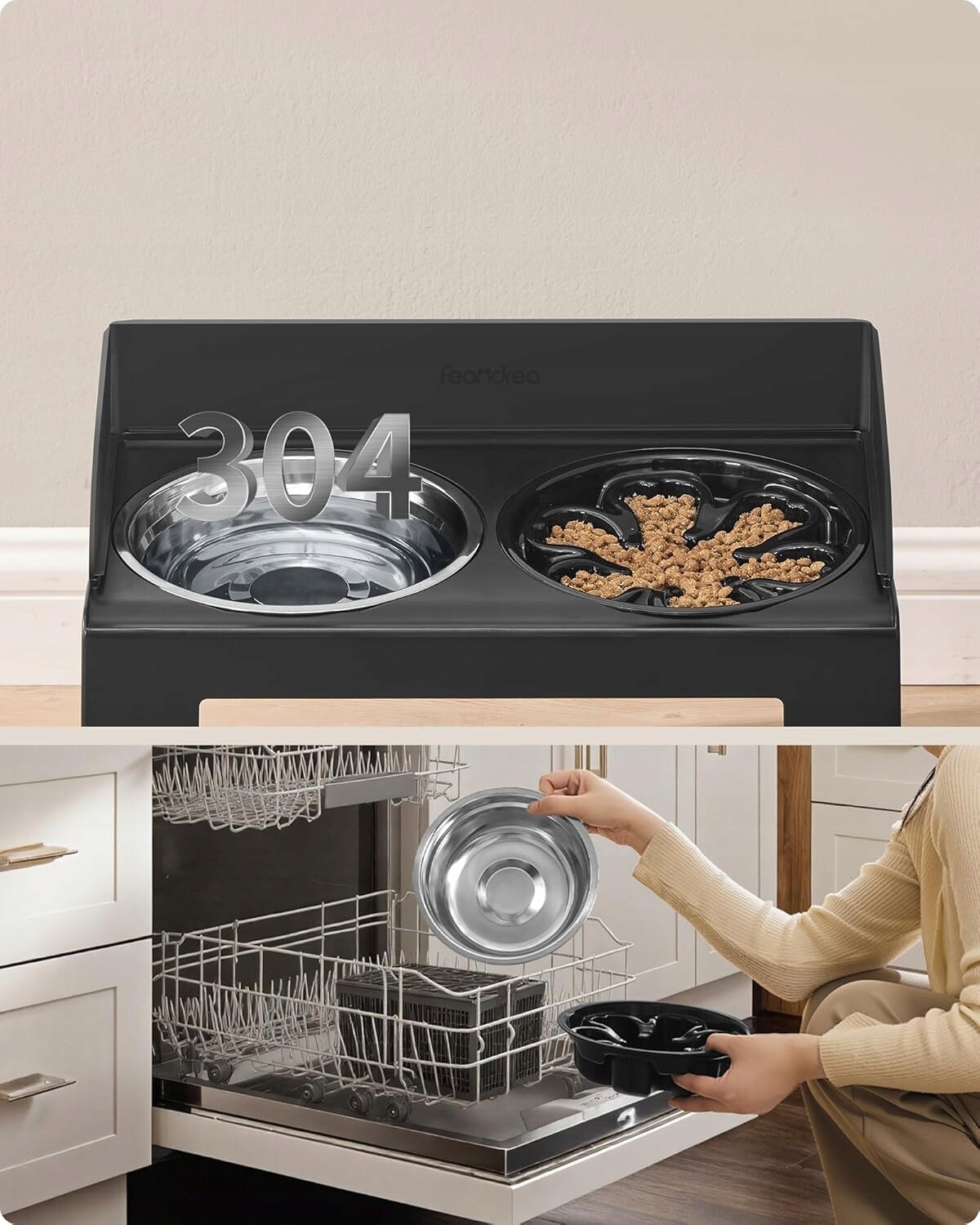 Sada dvou misek Feandrea by Songimcs černá 0 l