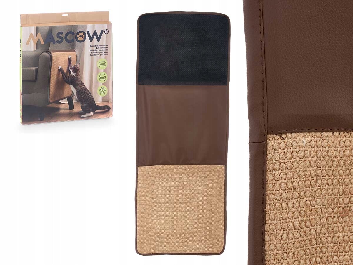 Podložka Drapak na pohovku Na Opěradlo pro kočky Ochrana Nábytku XL 119X46 cm Sisal