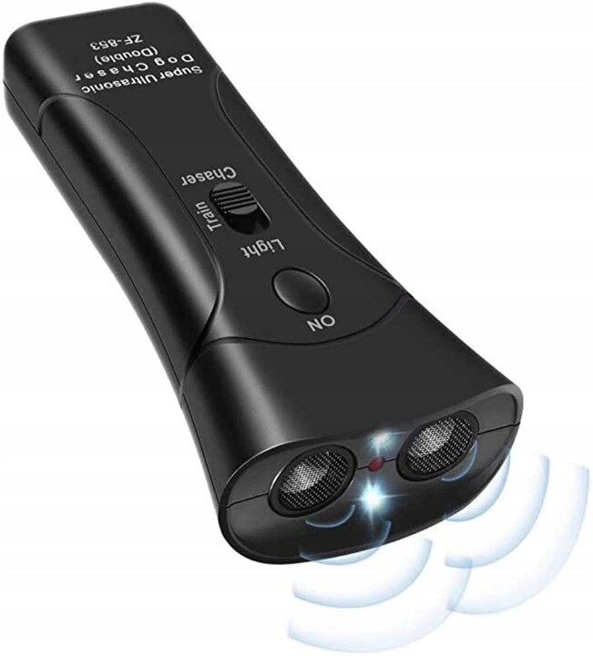 Firemní ultrazvukový Odpuzovač Treser Pro Psy