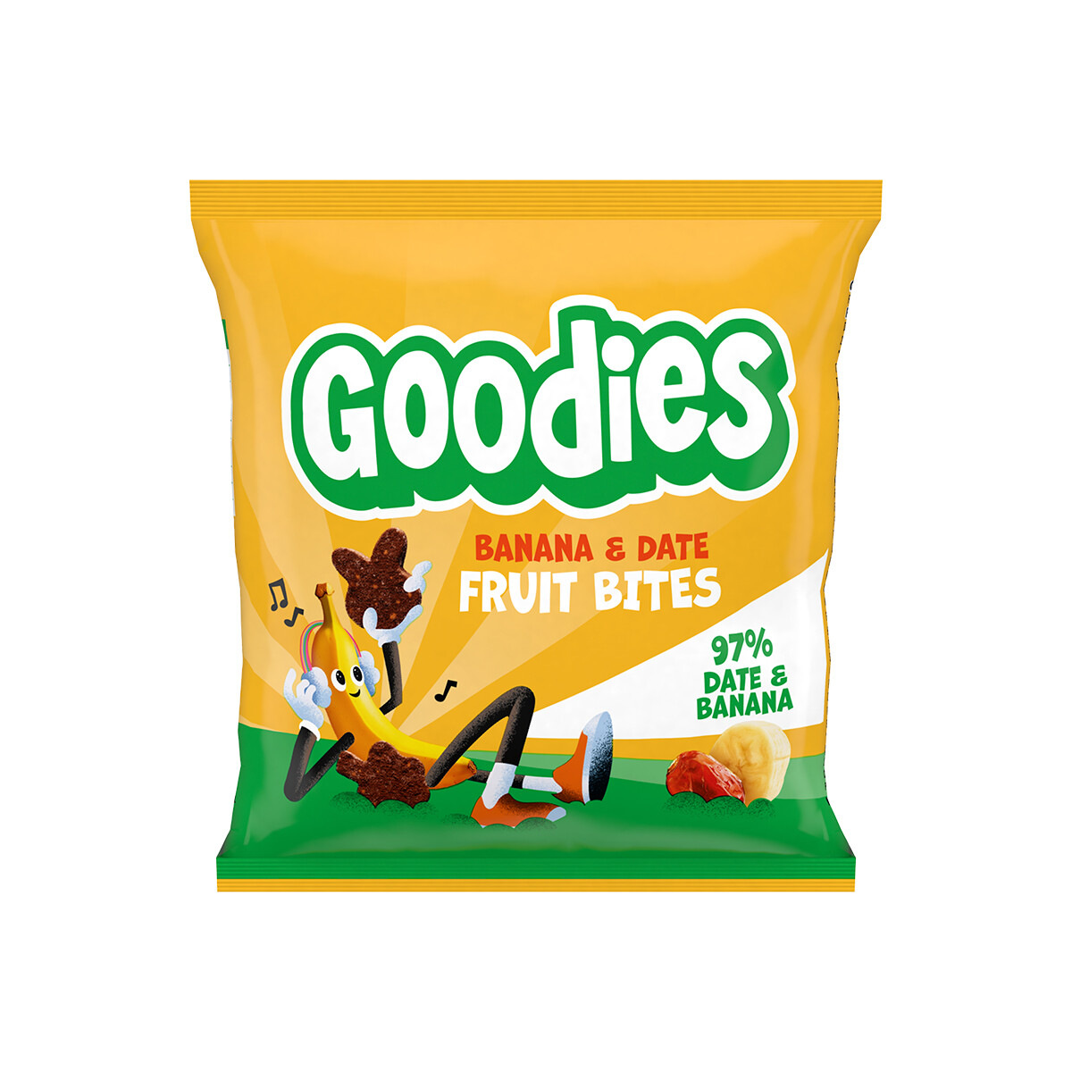 GOODIES Datlovo-banánové kousky 20 g