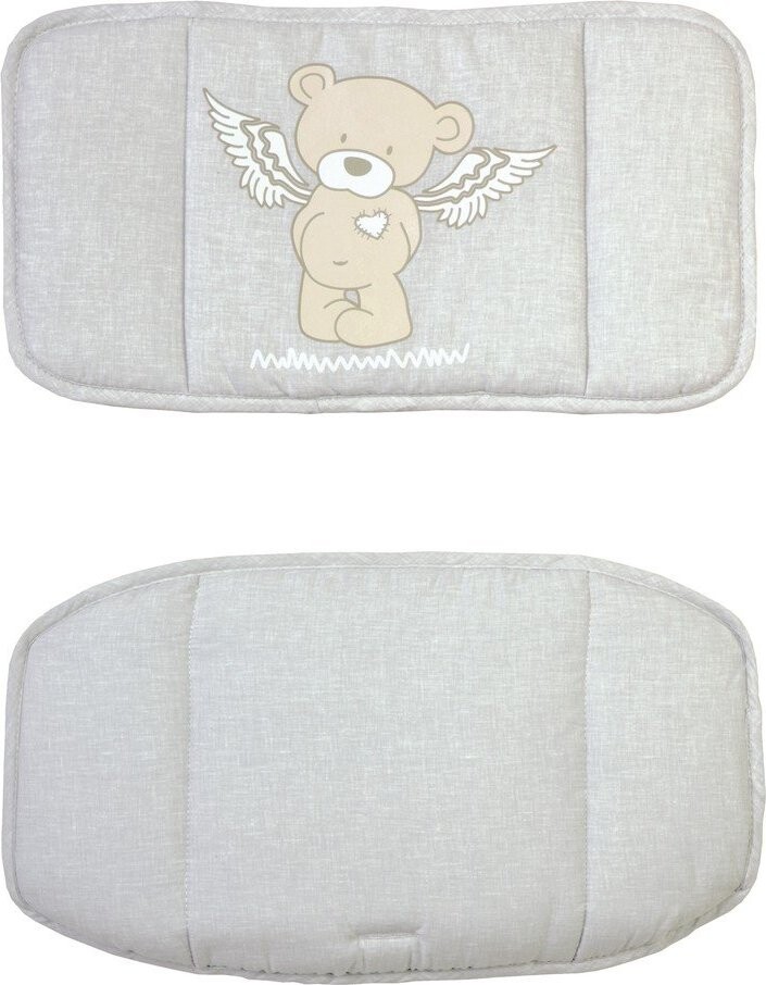 Šedá vložka do jídelní židličky Heartbreakerbär – Roba