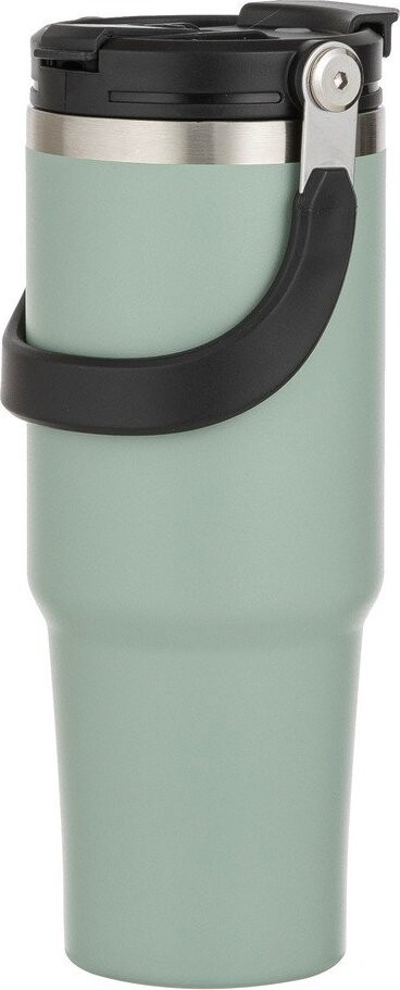 Šalvějově zelená cestovní nerezová lahev 1 l Eco – Ladelle