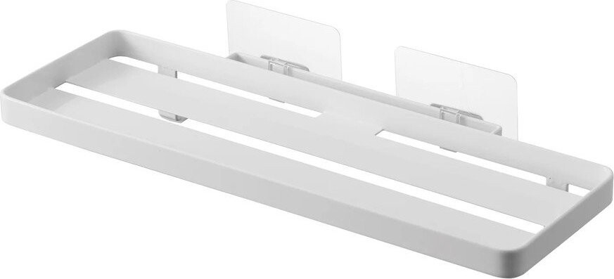 Matně bílá ocelová koupelnová polička bez vrtání Film Hook – YAMAZAKI
