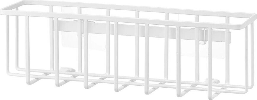 Bílý kovový stojan na mycí prostředky bez vrtání Film Hook – YAMAZAKI