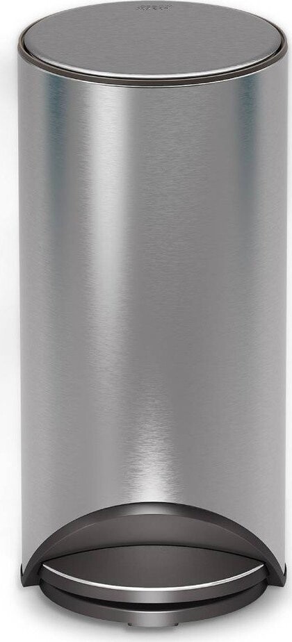 Nášlapný odpadkový koš z nerezové oceli v leskle stříbrné barvě 30 l Arc – Joseph Joseph