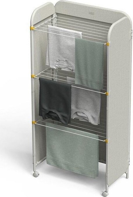 Béžový sušák na prádlo 14 m Eclipse – Joseph Joseph