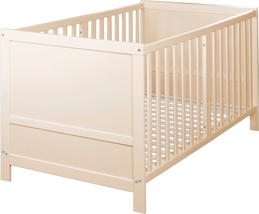 Postýlka s nastavitelnou výškou 70x140 cm v přírodní barvě Easy Sleep – Roba