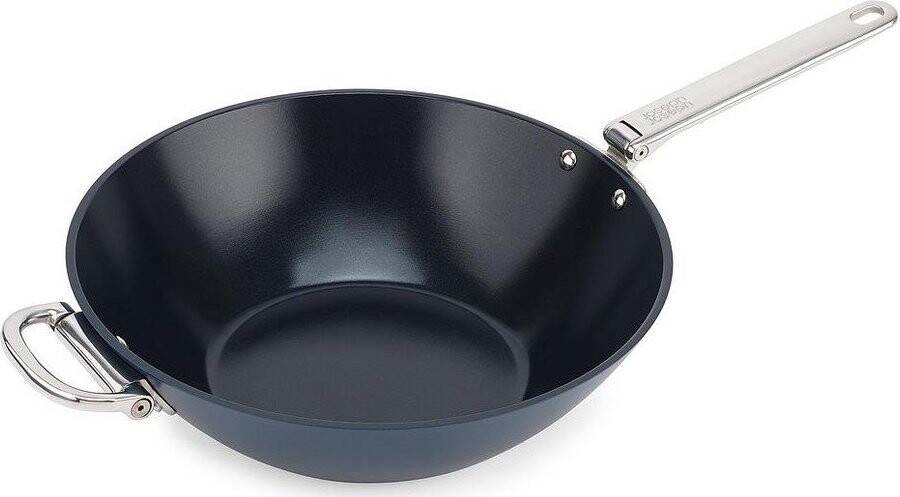 Wok pánev s keramickým povrchem ø 32 cm Space – Joseph Joseph