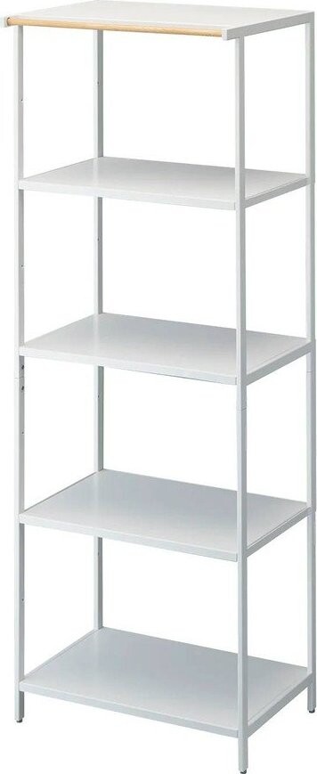 Matně bílý ocelový regál 60x170x46,5 cm Tower – YAMAZAKI