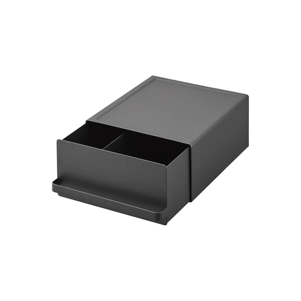 Černá krabička na čaj Tower – YAMAZAKI