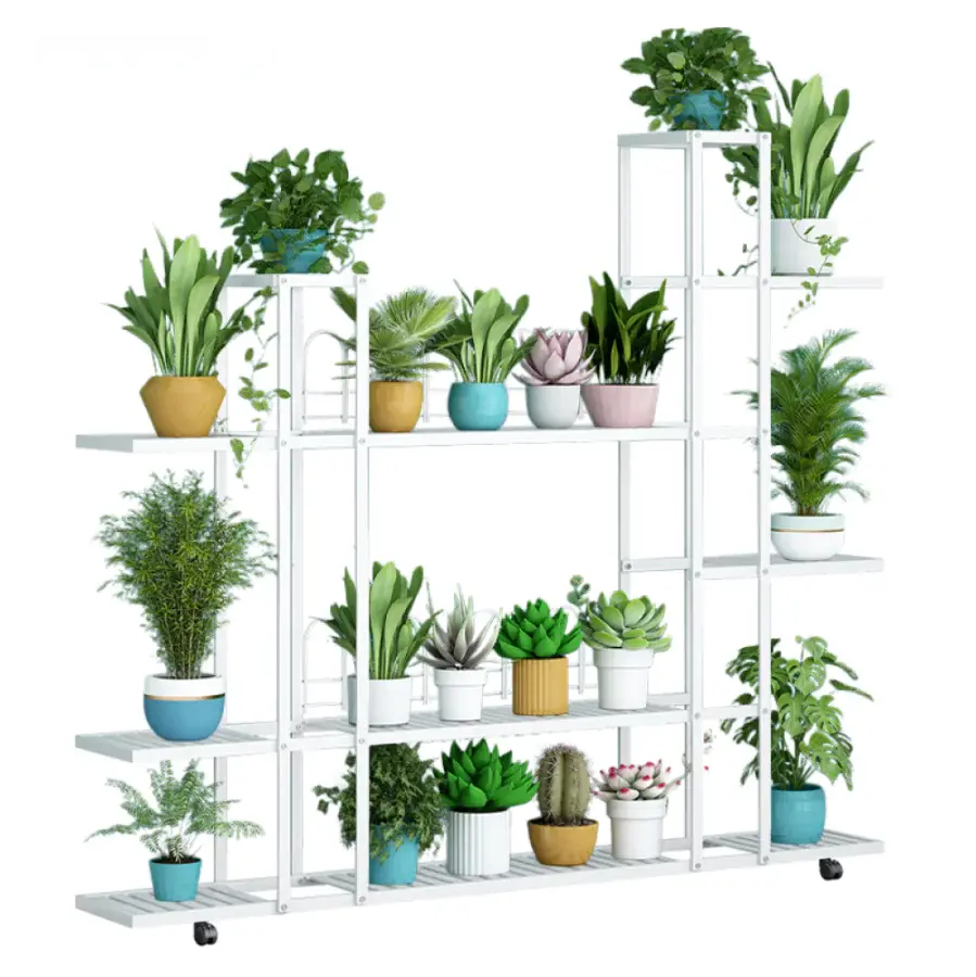 Tempo Kondela Stojan na květiny LASKIA - bílá