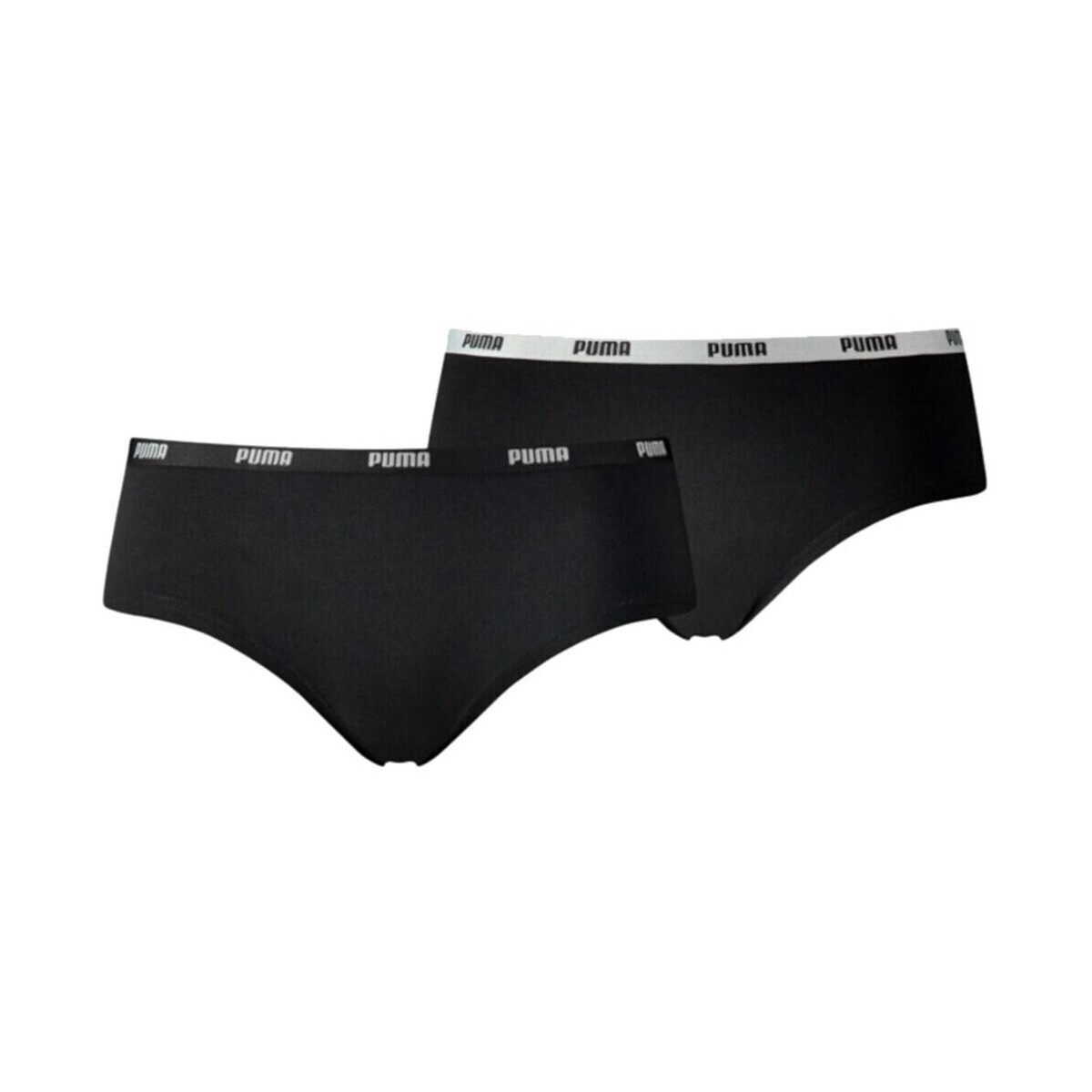 Puma  Hipsters 2 Pack  Černá