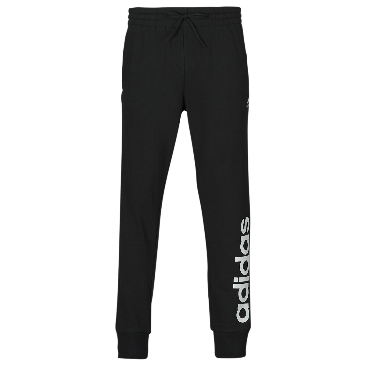 adidas  Essentials French Terry Tapered Cuff Logo Joggers  Černá