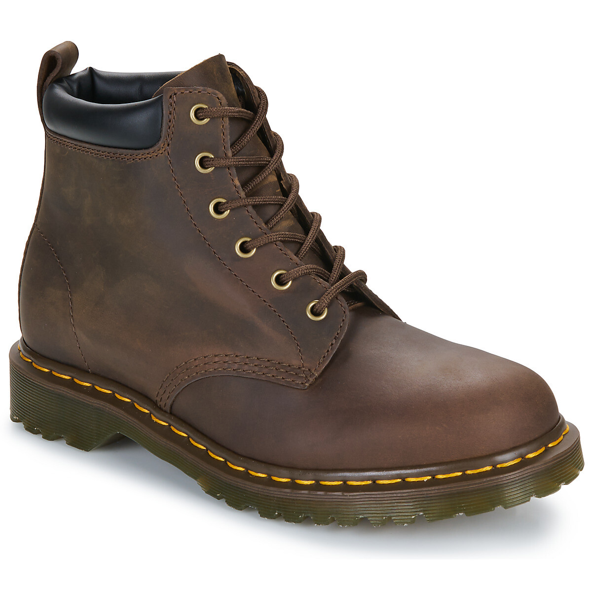 Dr. Martens  939 BEN BOOT DARK BROWN CRAZY HORSE  Hnědá