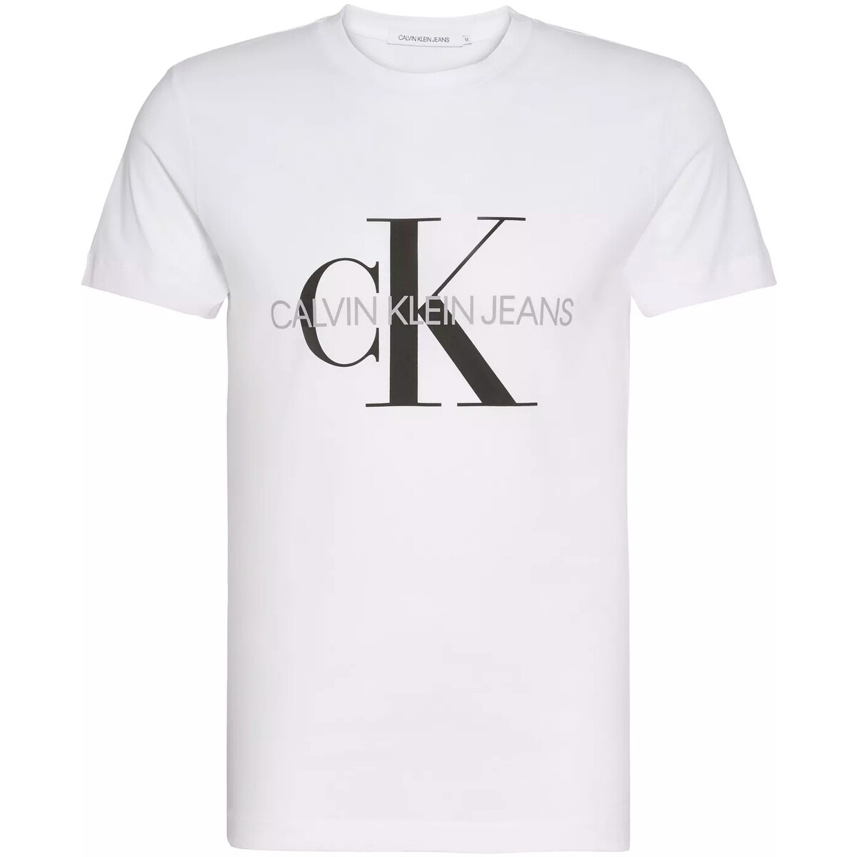 Calvin Klein Jeans  CORE MONOGRAM SLIM TEE J30J320935  Bílá