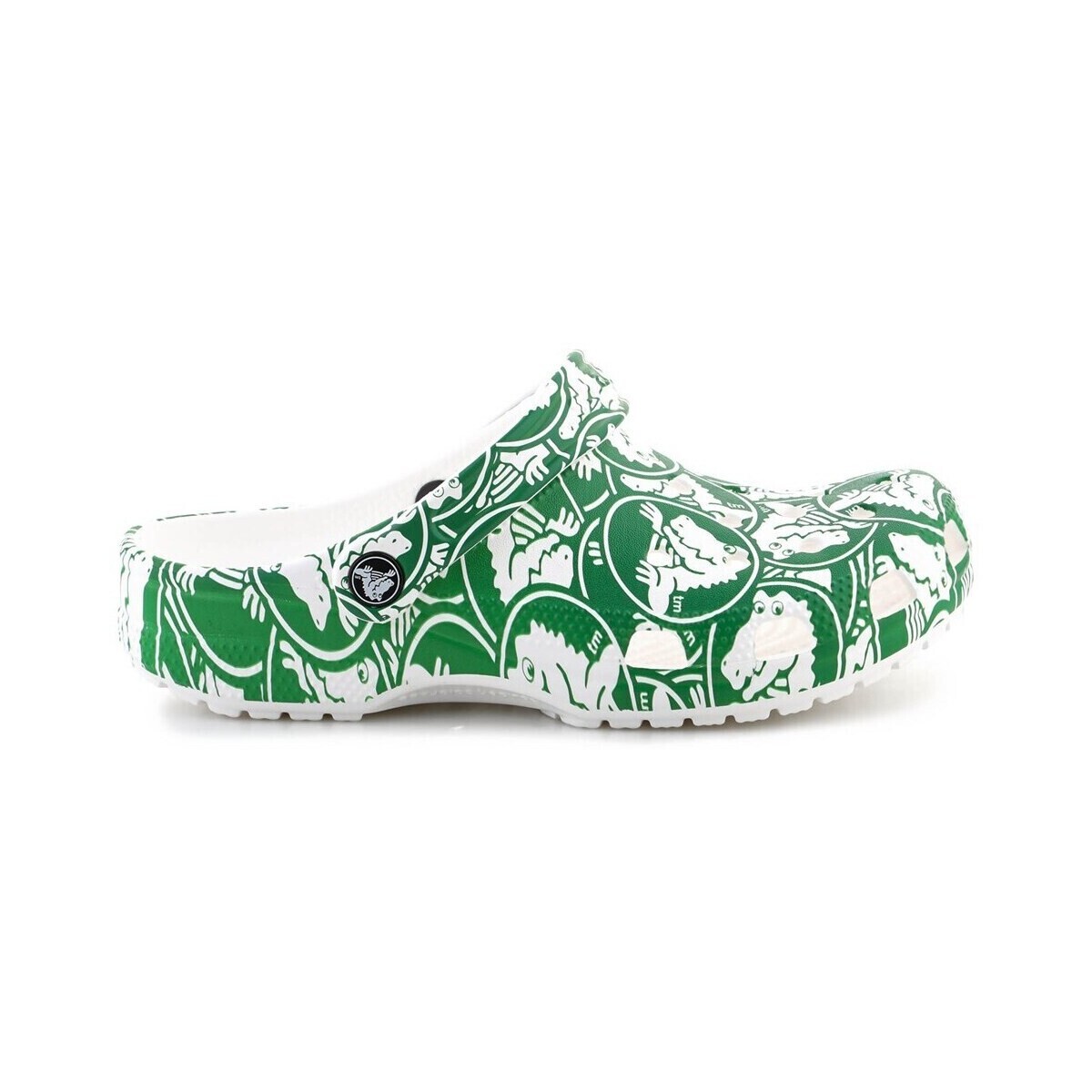 Crocs  Classic Duke Print Clog  Zelená