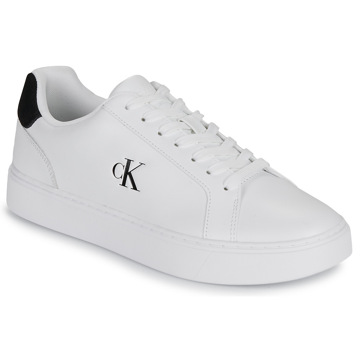 Calvin Klein Jeans  CLASSIC CUPSOLE LACEUP LTH  Bílá