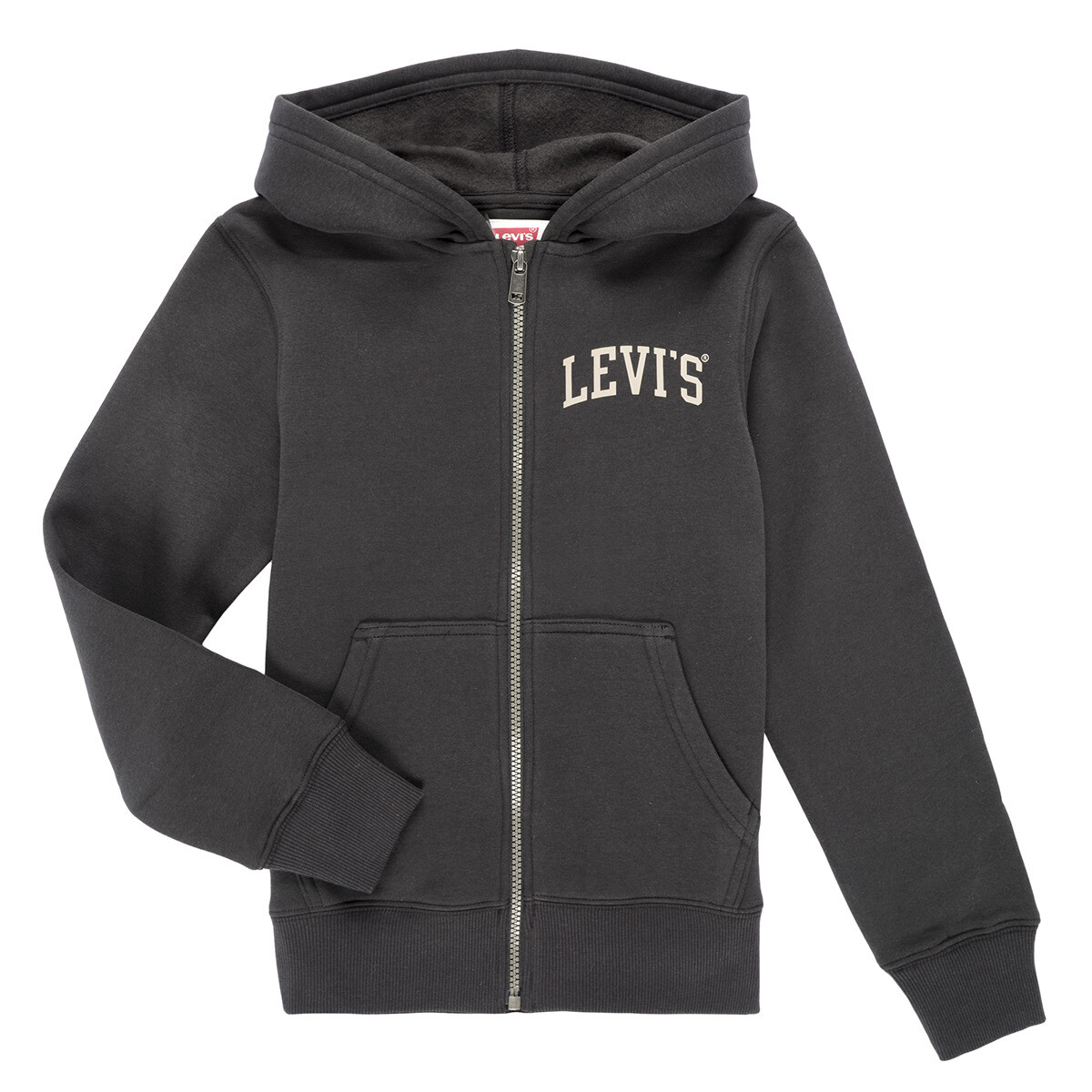 Levis  LEGENDARY FULL ZIP HOODIE  Černá