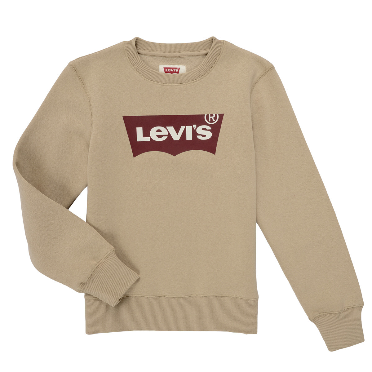 Levis  BATWING SWEAT CREWNECK  Béžová
