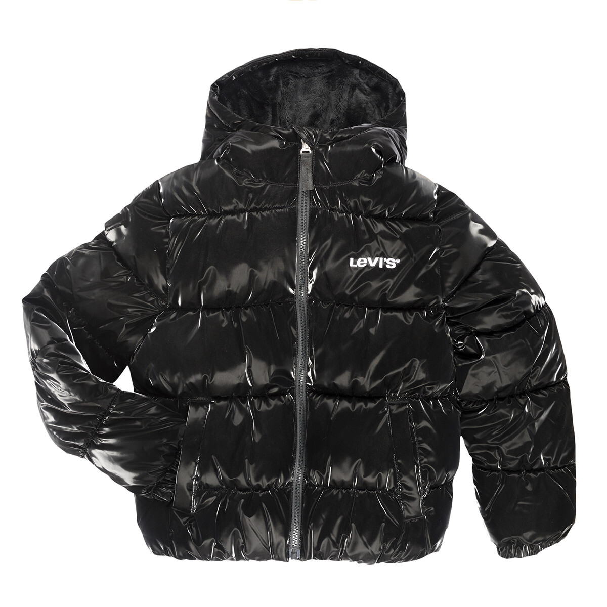 Levis  SHINY PUFFER  Černá