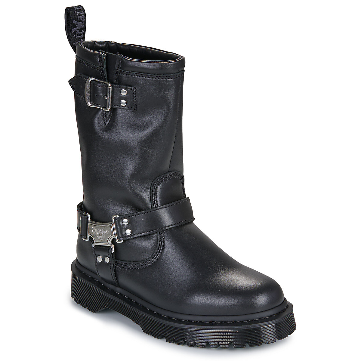 Dr. Martens  Anistone Hi Pull On Boot Black Wanama  Černá