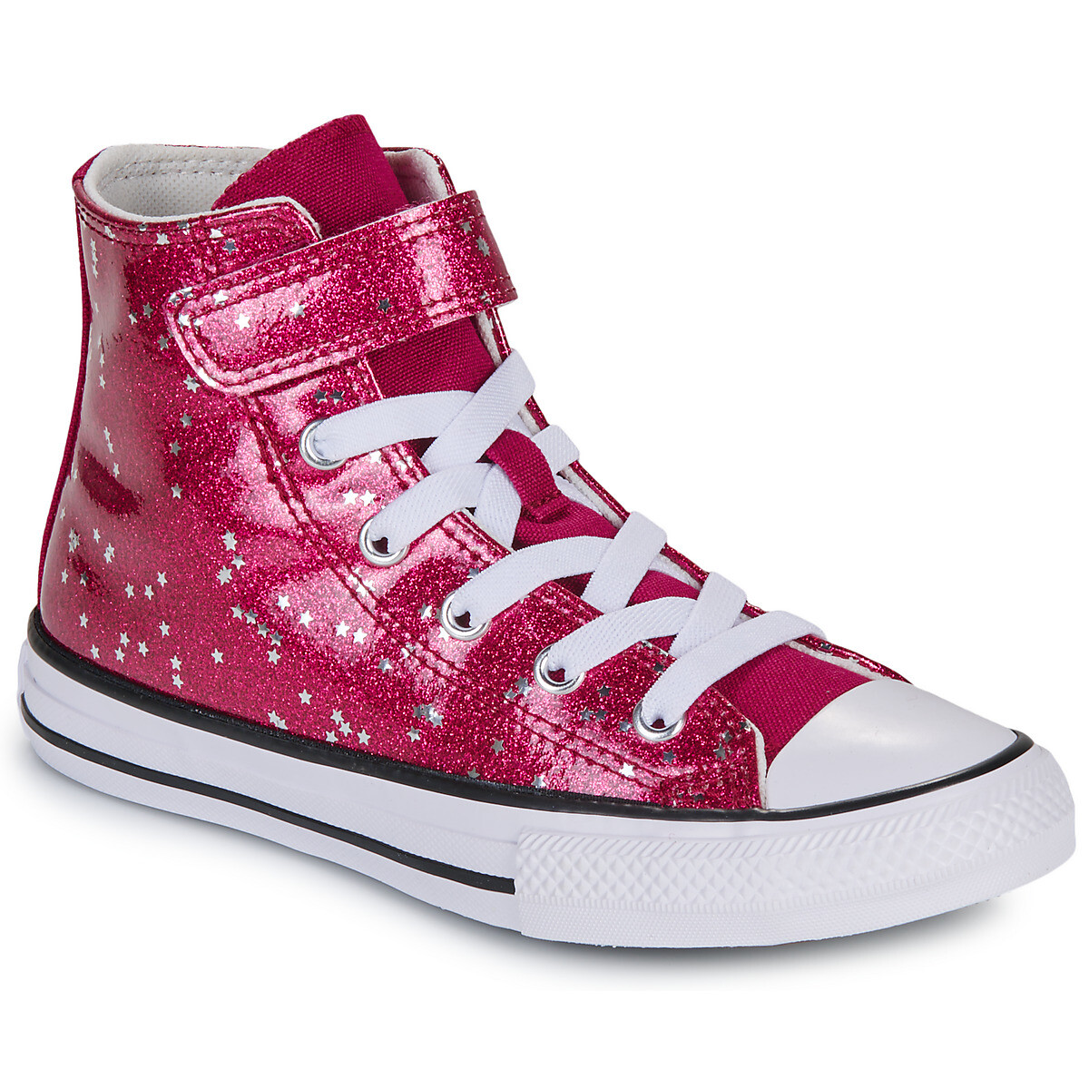 Converse  CHUCK TAYLOR ALL STAR GLITTER EASY ON  Růžová