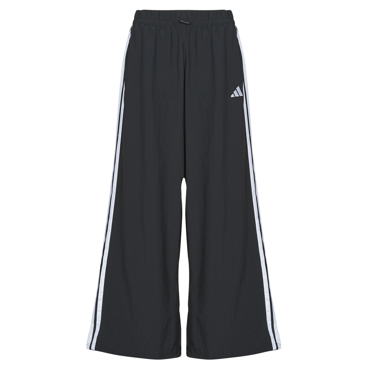 adidas  Essentials 3-Stripes Lifestyle Woven Parachute Tracksuit Bottoms  Černá