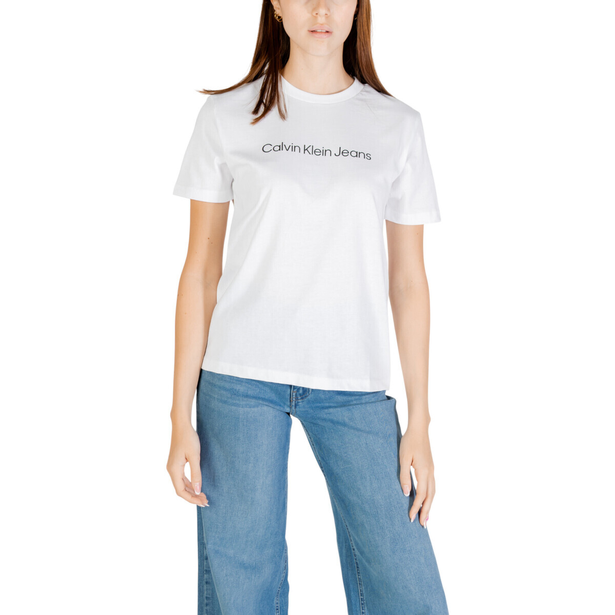 Calvin Klein Jeans  A- INST. LOGO CLASSI LV047C912G  Bílá