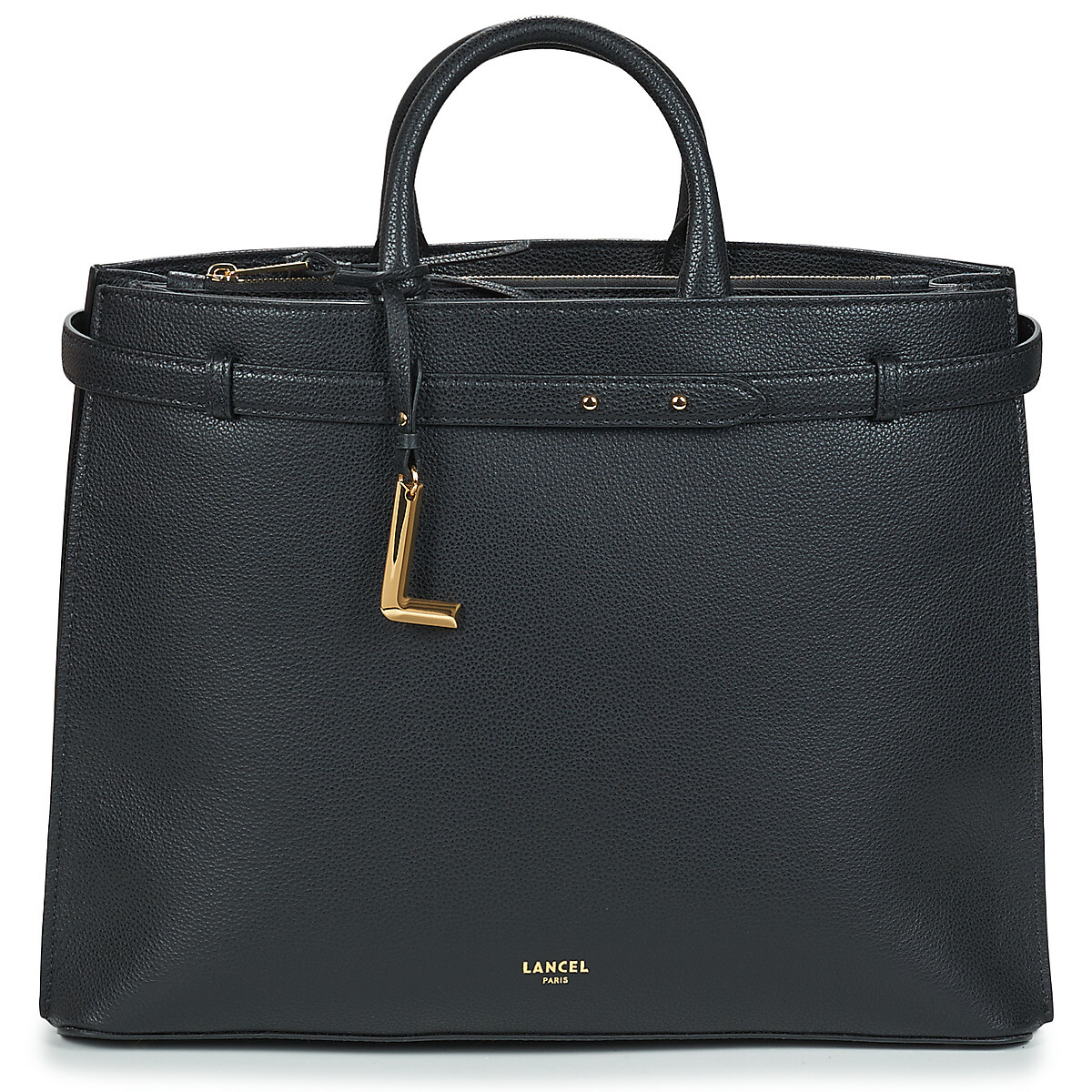 Lancel  FAUBOURG CARRYALL ZIP L  Černá
