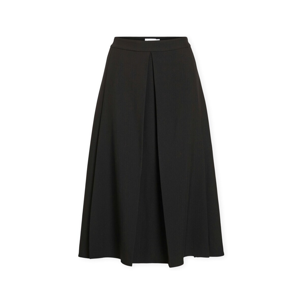 Vila  Noos Jiu HW Skirt - Black Beauty  Černá