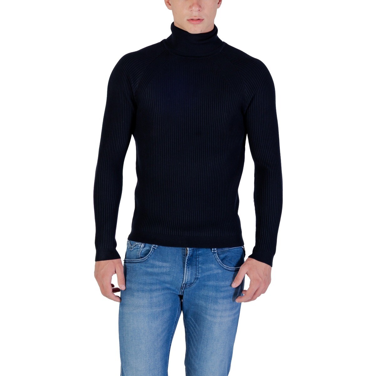 Antony Morato  STRETCH VISCOSE MMSW01409-YA500002  Modrá