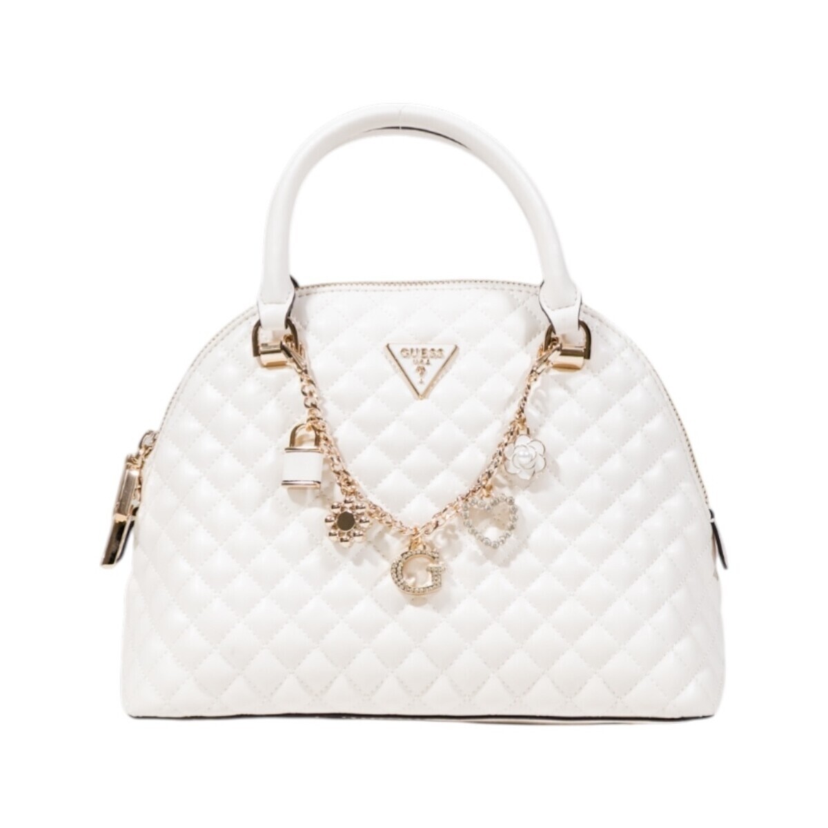 Guess  EVERLEE DOME SATCHEL HWEG86 79050  Bílá