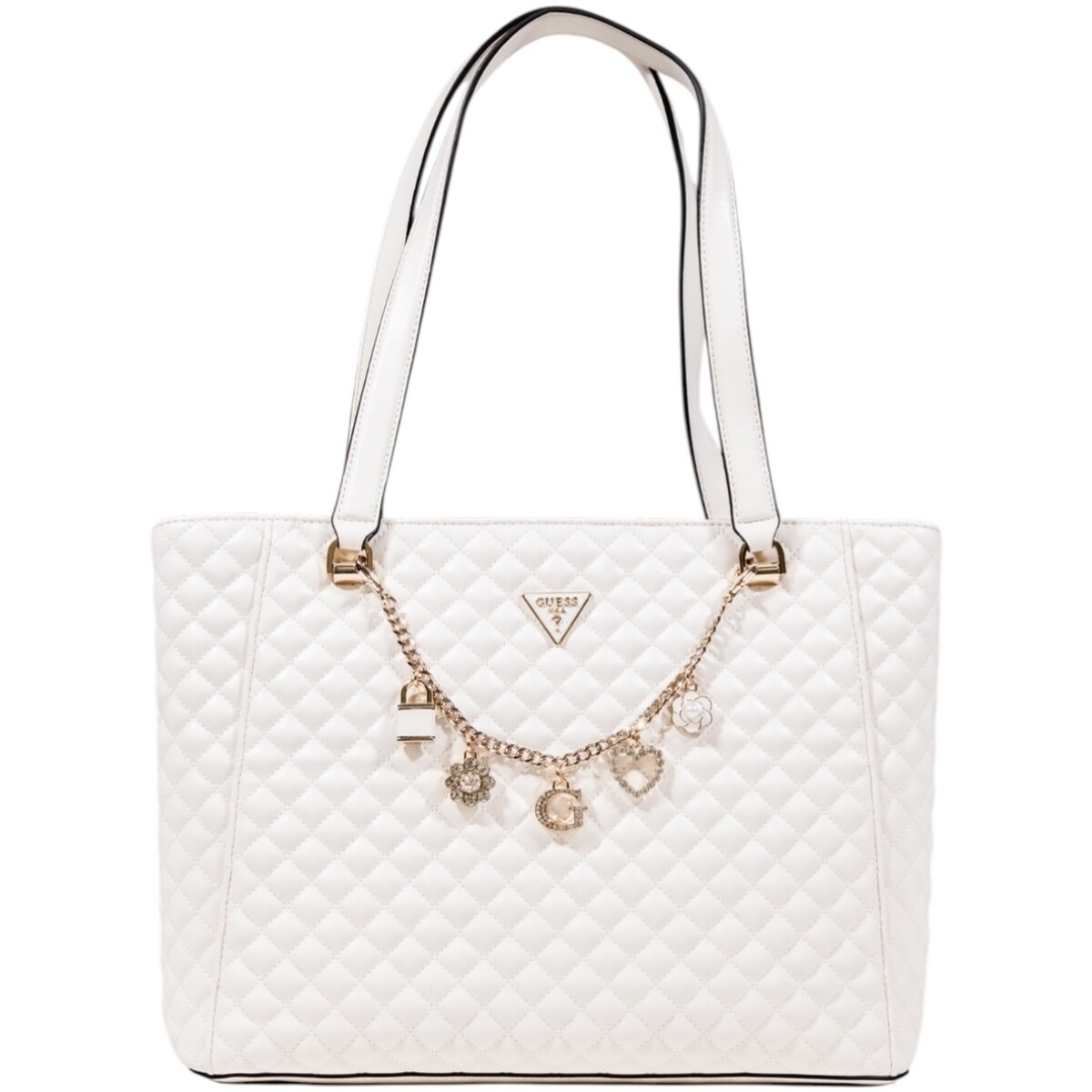 Guess  EVERLEE NOEL TOTE HWEG86 79250  Bílá