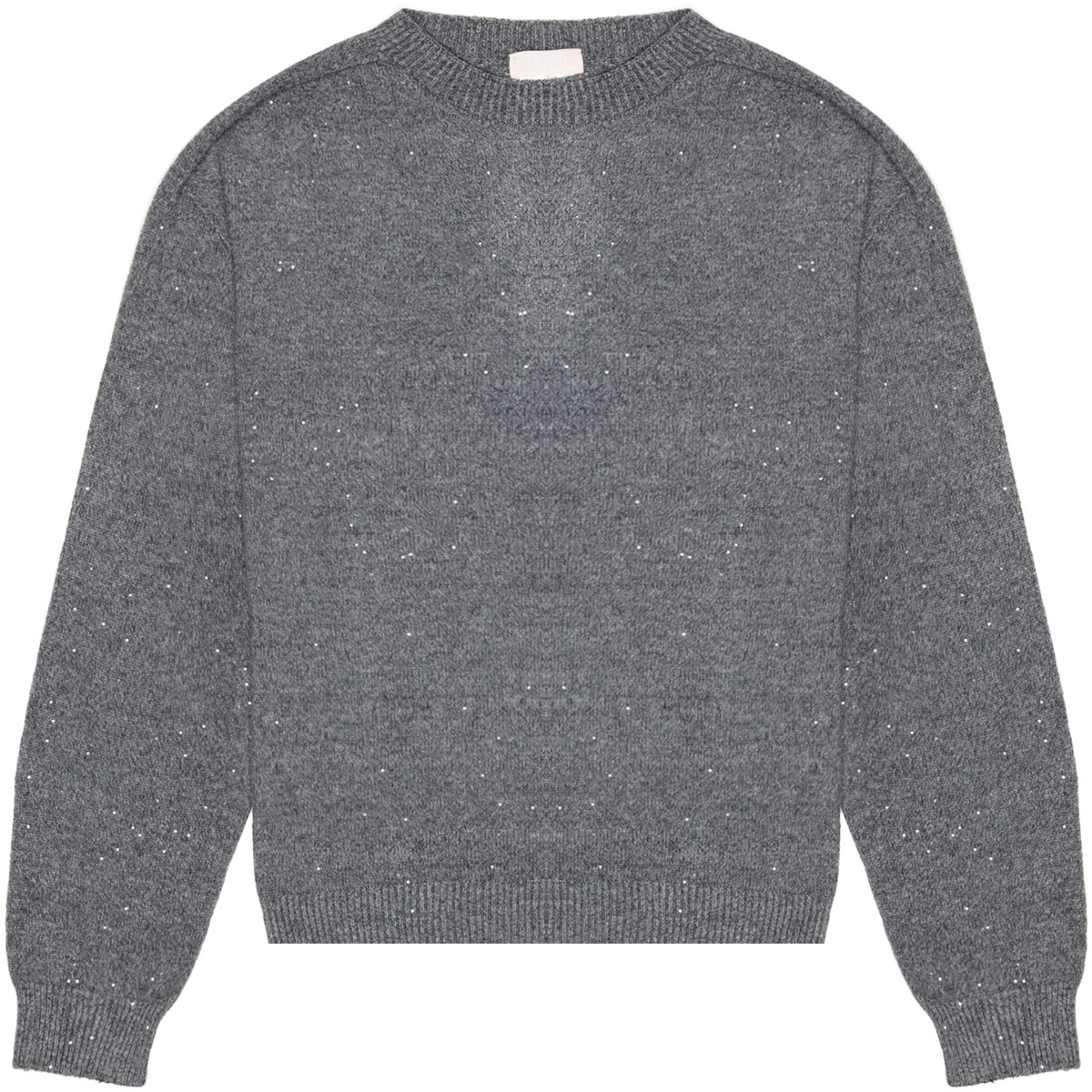 Liu Jo  MAGLIA CHIUSA M/L MF5483 MA27R  Šedá