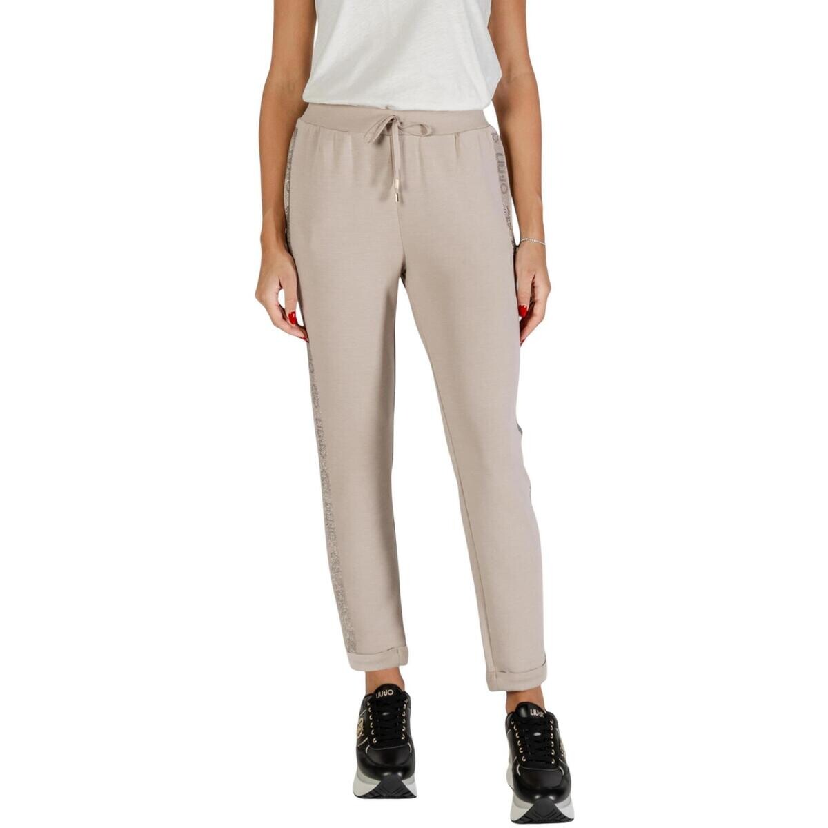 Liu Jo  PANT.JERSEY LUNGO TF5093 J4616  Béžová