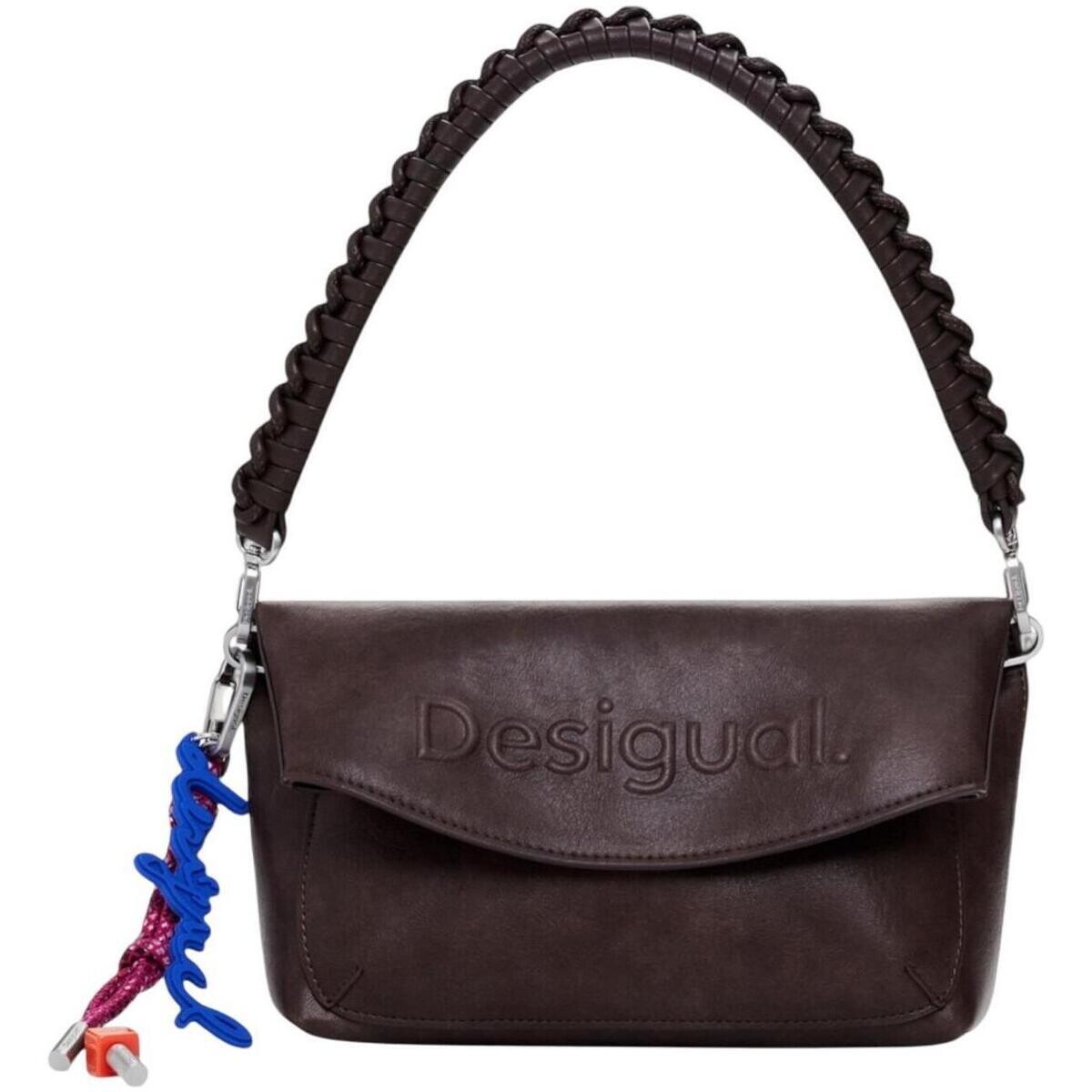 Desigual  BAG_HALF LOGO TROKEL 25WAXP70  Hnědá
