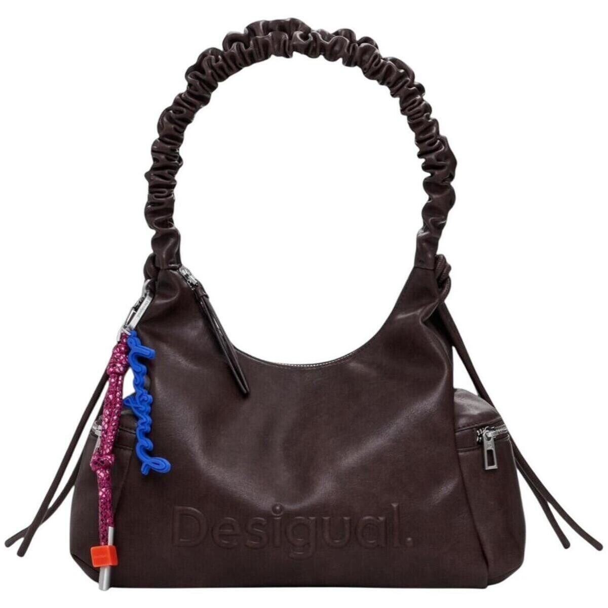 Desigual  BAG_HALF LOGO MONTVIL 25WAXPAY  Hnědá