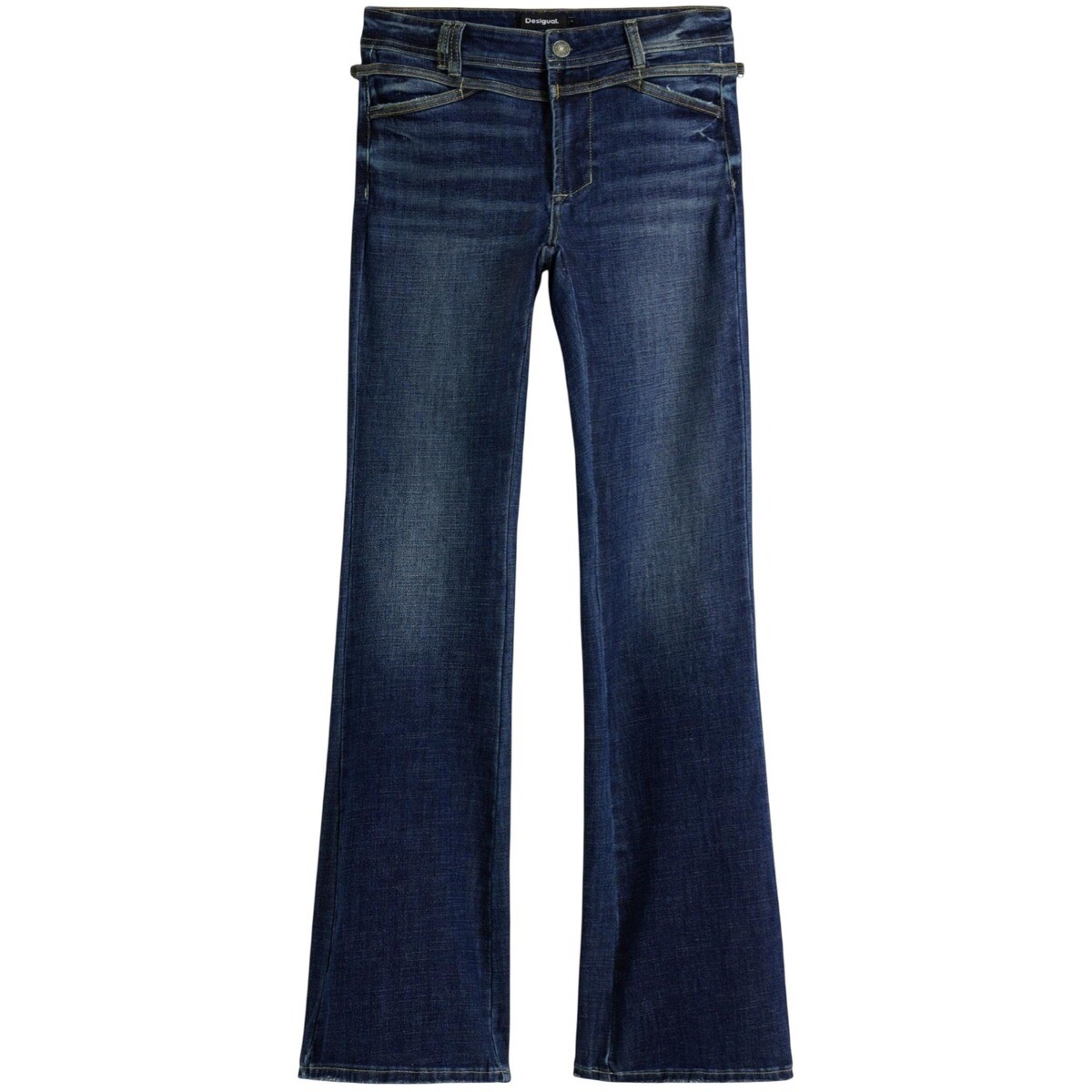 Desigual  DENIM_FLAIRY 25WWDD09  Modrá