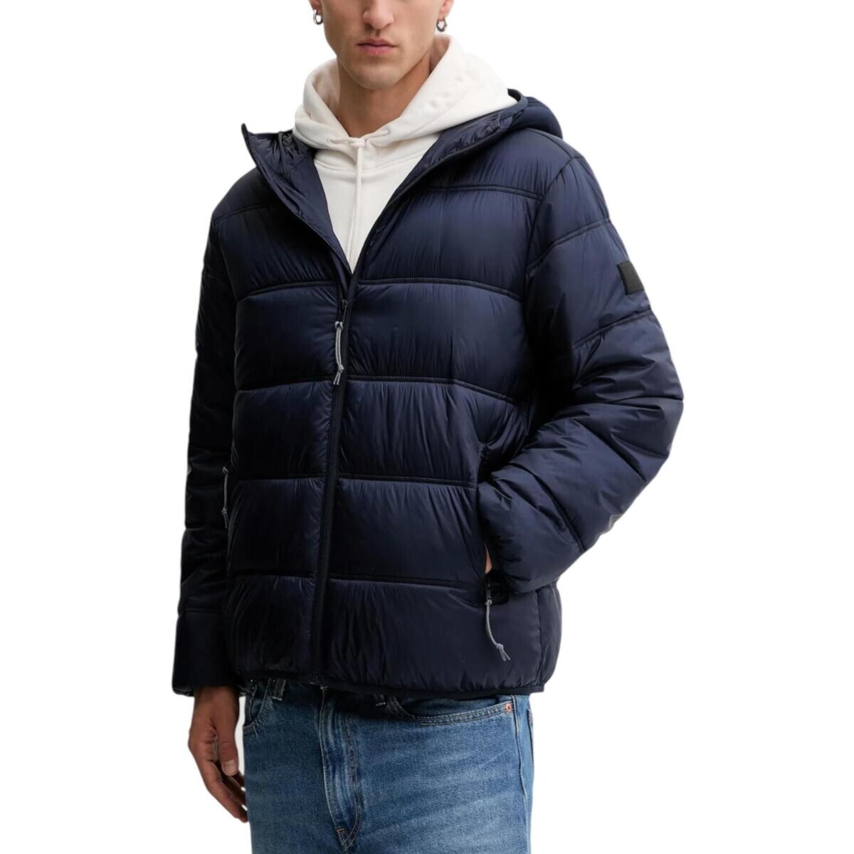 Tommy Hilfiger  TJM HOODED LOGO PUFF DM0DM22044  Modrá
