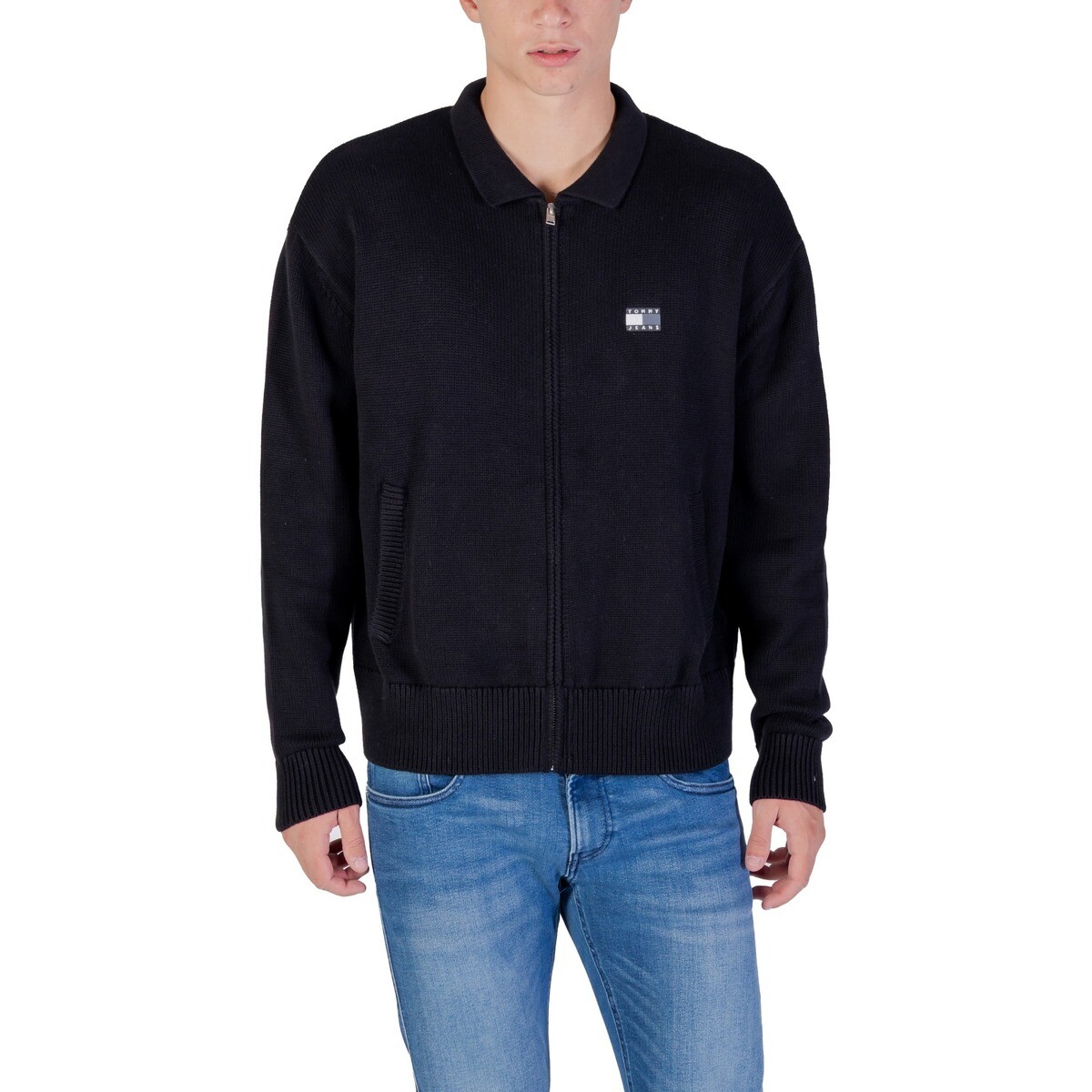 Tommy Hilfiger  TJM RLX TNL BADGE FZ DM0DM22106  Černá
