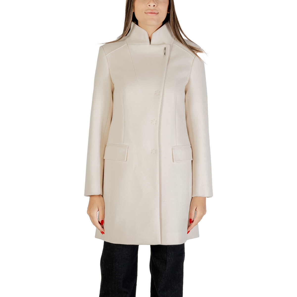 Liu Jo  CAPPOTTO TS.ELEGANCE MF5119 J4873  Bílá