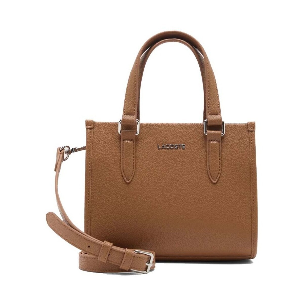 Lacoste  HANDLE BAG  Hnědá