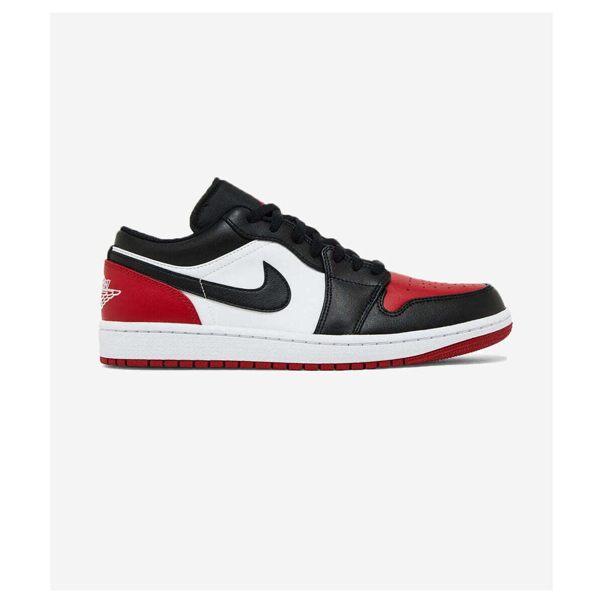 Nike  Jordan 1 Low Bred Toe 2.0  Červená