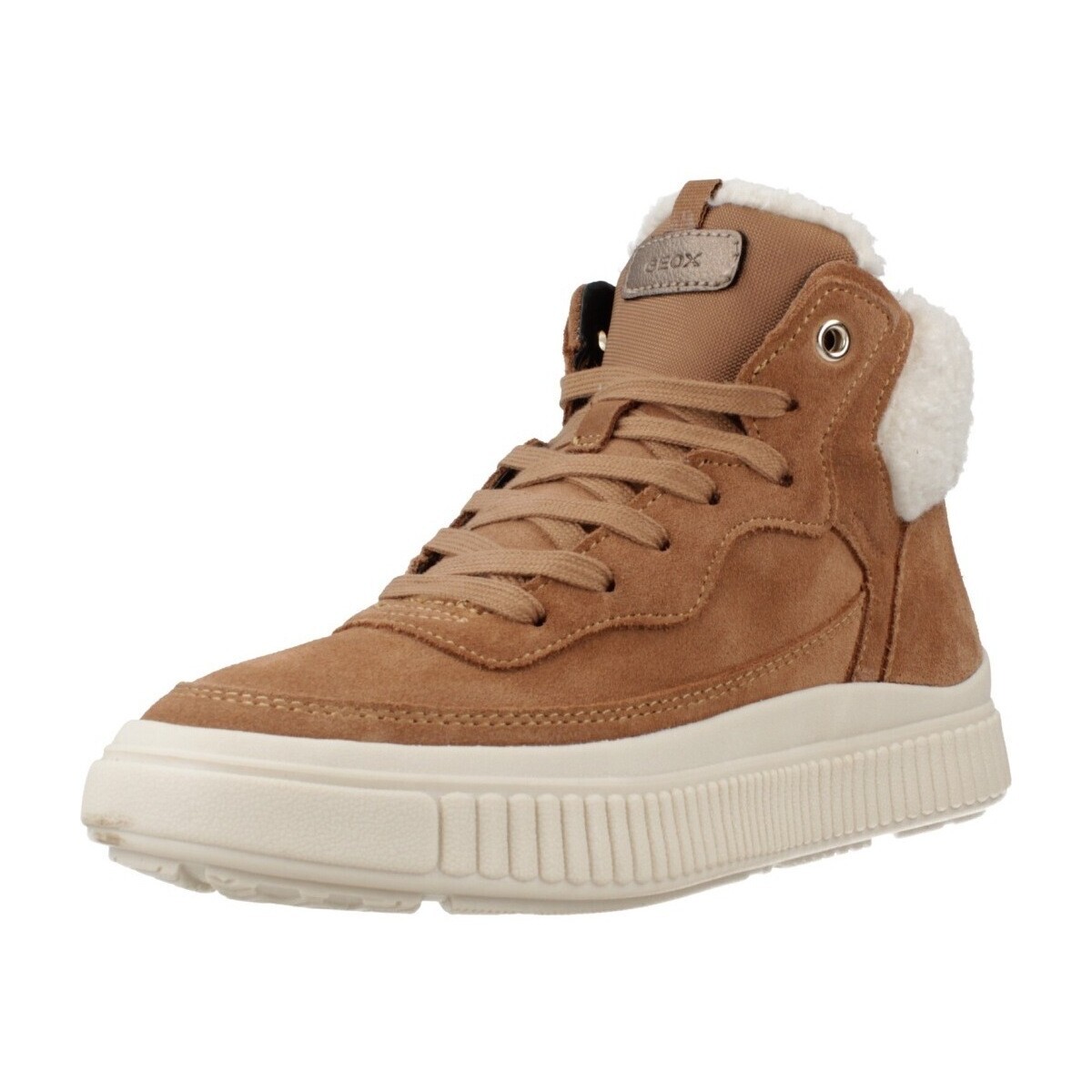 Geox J LAQUINNY GIRL WPF Hnědá