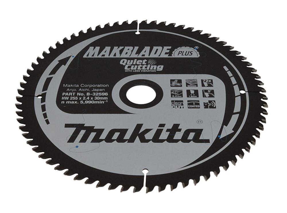 Pilový kotouč Makita MAKBLADEplus 255 mm 72T B-32596